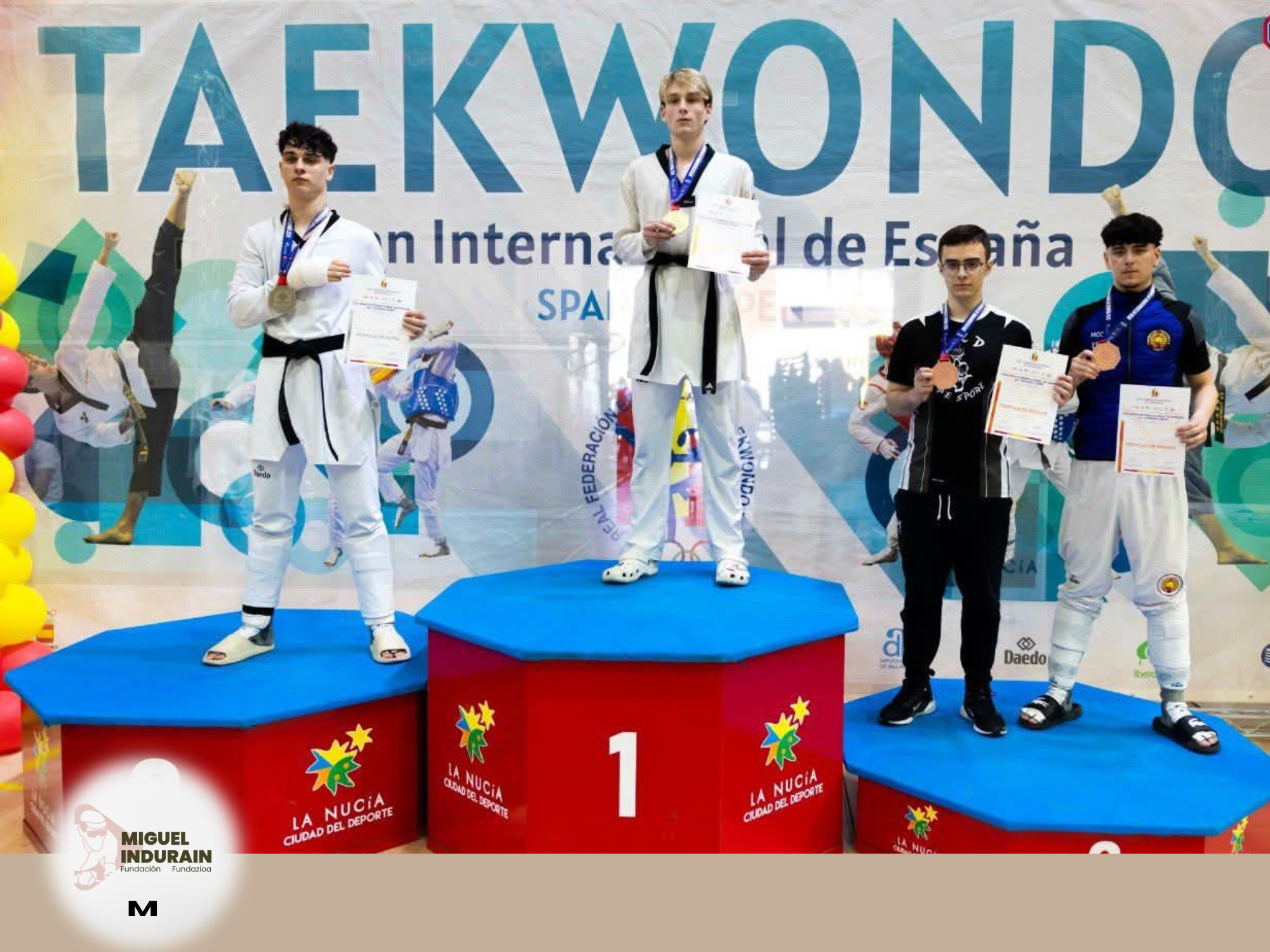 David Pueyo logra la plata en el Open de España G-1 de taekwondo
